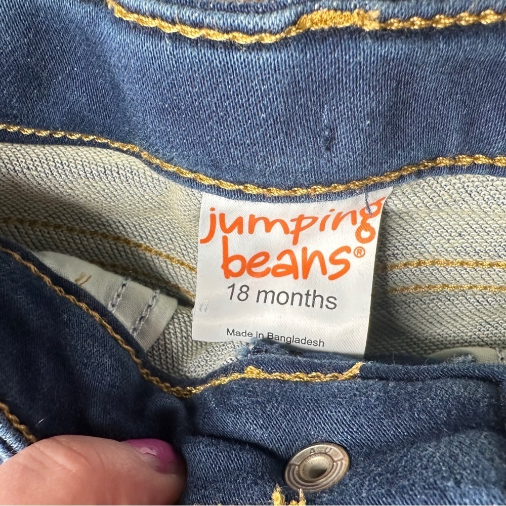 5/$25 😻 Jumping Beans Kids Denim Shorts - Picture 4 of 4